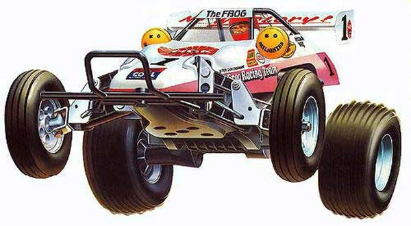 Tamiya 58354 The Frog 1:10 Scale High Performance Off-Road Racer Kit