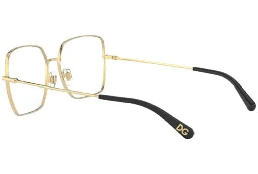 Dolce & Gabbana DG1323 Eyeglasses - 57-16-140, 1334 Gold/Black