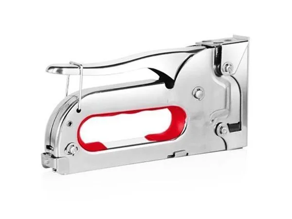 TRIXES Heavy Duty Stainless Steel Metal Staple Gun & 100 Staples Bb17