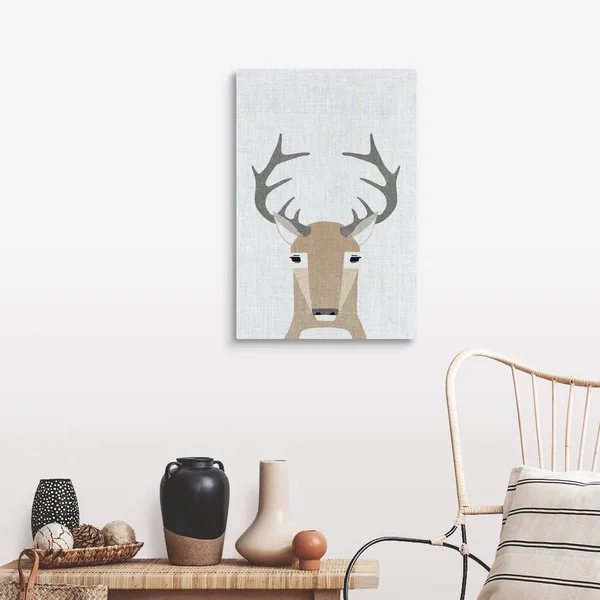 Whitetail Deer - Canvas Wall Art, 20x30, Great Big Canvas