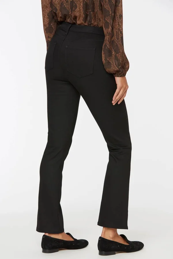 Nydj Women's Slim Bootcut Ankle Jeans in Black Rinse - Regular, Size: 00, Denim