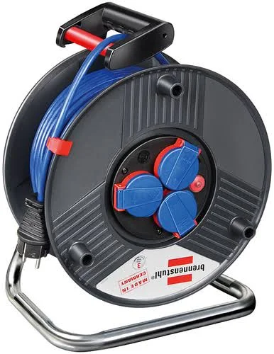 Brennenstuhl 50m AT-N05V3V3-F 3G1 - 5 3AC outlet(s) 50m Multicolour Power Extension