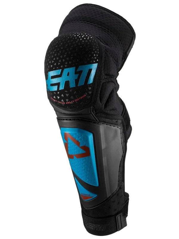 Leatt Knee & Shin Guard 3DF Hybrid EXT - Fuel/Black - XXL