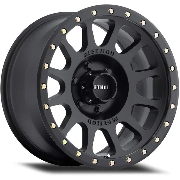 Method Race Wheels, NV 18x22 Wheel, Matte Black