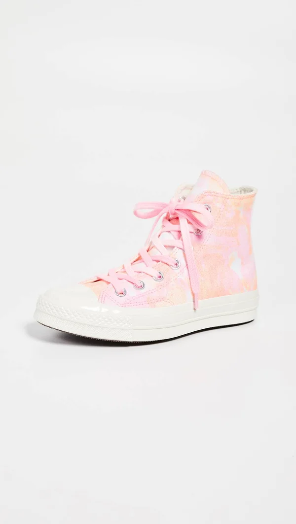 Womens Converse Chuck Taylor 70 Hi Shoes Pink/Melon Baller Size 11