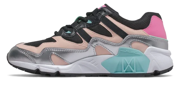 New Balance Women's 850 Shoes Silver with Pink, Size: 8.5