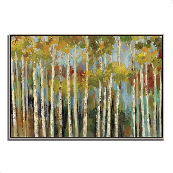 Young Forest III by Silvia Vassileva, 59x22 x 40x22 Fine Art Giclee Print