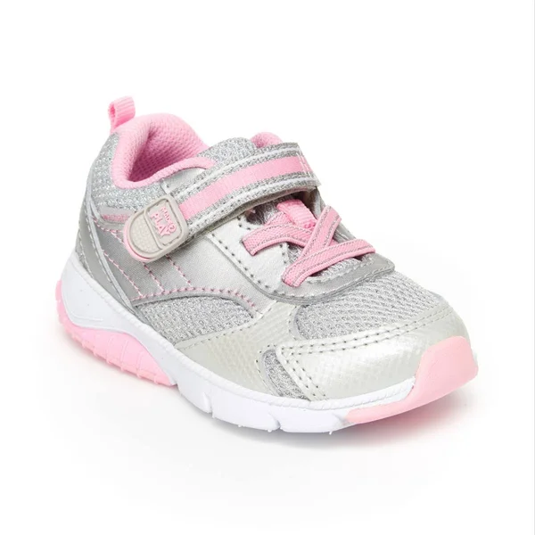 Stride Rite Made2Play Indy Sneaker Silver - Size 4.5 XW Toddler Shoes