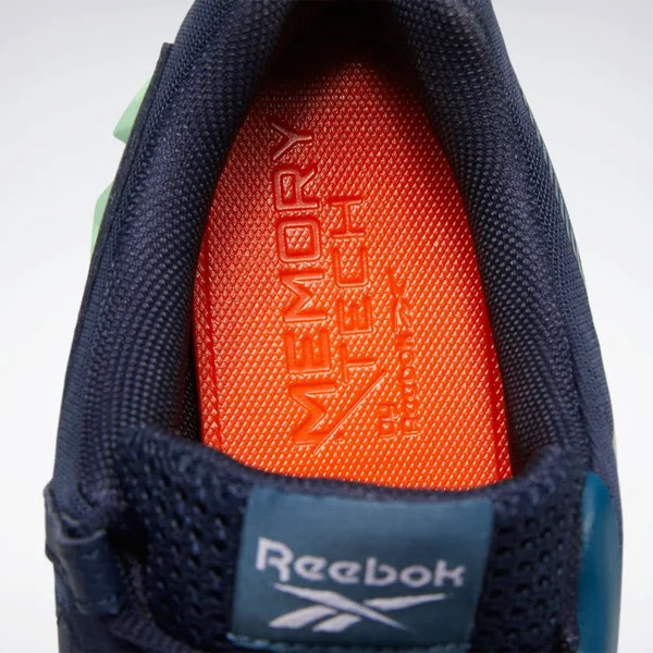 Reebok Men's ZigWild Trail 6 Shoes in Vector Navy/Brave Blue/Neon Mint Size 12 - Running Shoes