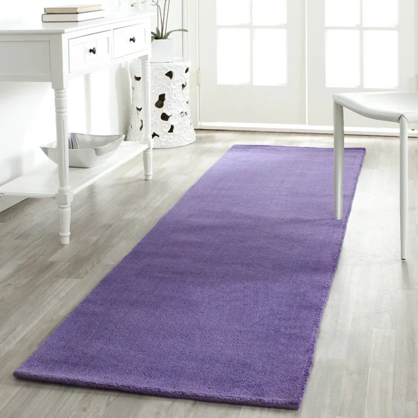 Safavieh Himalaya HIM610B Purple Rug 2& 3x22 x 6& 0x22 Runner