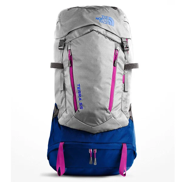 The North Face Women & S Terra 55 Backpack - Grey - Blue