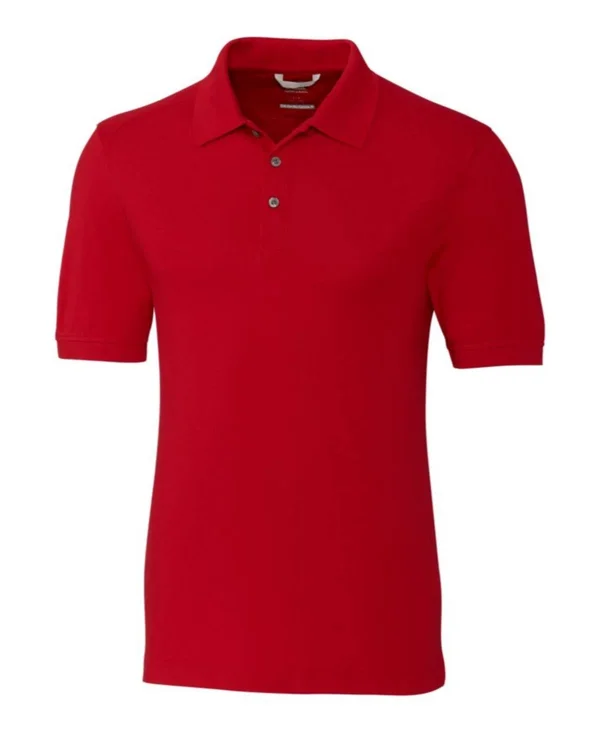 Cutter & Buck Men's Big & Tall Advantage Polo - White