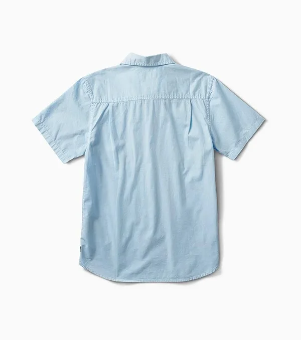 Roark Revival Well Worn Organic Cotton Shirt - Men's Slate Blue - XL