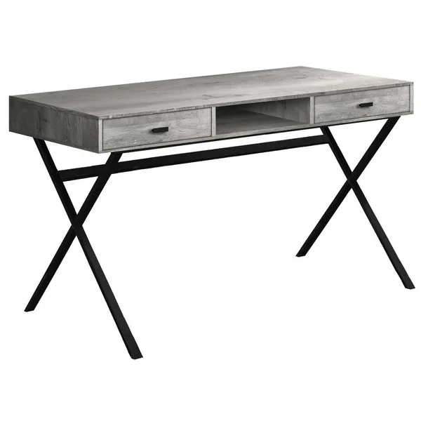 Monarch Specialties Grey Computer Desk
