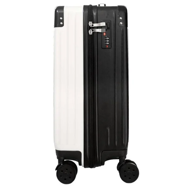 Mojo Carolina Panthers Premium 2-Toned 21 in. Carry-On Hardcase in White