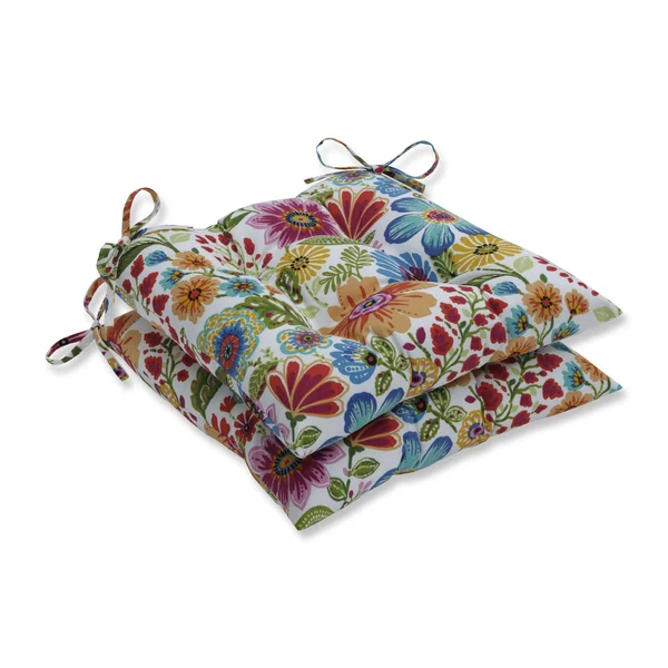 Pillow Perfect - Gregoire Prima Wrought Iron Seat Cushion (Set of 2)