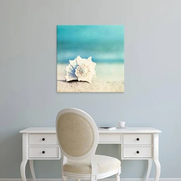 Easy Art Prints Carolyn Cochrane's 'Paradise' Premium Canvas Art - 30 x 30 - Modern Black Frame