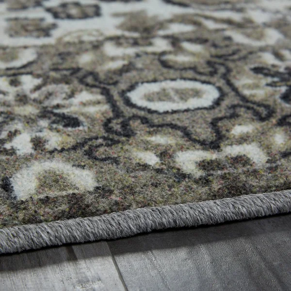 Mohawk Prismatic Jett Light Blue 5& x 8& Area Rug