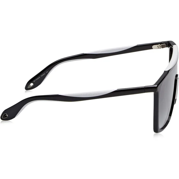 Givenchy GV 7040/S 0TEM-9O Black White Shield Sunglasses