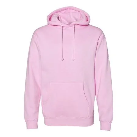 Independent Trading Co. Fleece Hooded Pullover Sweatshirt IND4000 - Men's, Size: XL, Pink