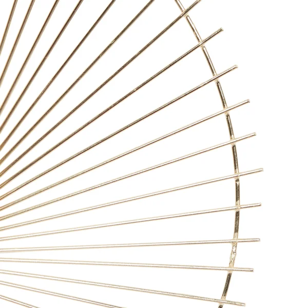 Gold Iron Contemporary Wall Decor (Set of 3) - 23 x 3 x 23 Round - 22.63" x 22.63" x 2.50"