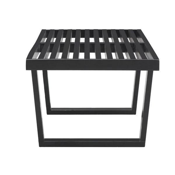 Fine Mod Imports Wood Bench 48x22 Black