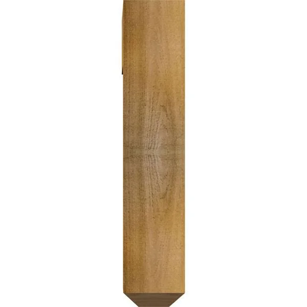 4x22W x 18x22D x 20x22H Edwards Craftsman Ironcrest Rough Sawn BRACKET - Western Red Cedar (1 1/2x22W x 10x22D x 12x22H Iron Brac
