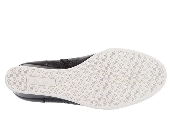 Women's Linea Paolo &Felicia& Wedge Sneaker, Size 5 M - Black