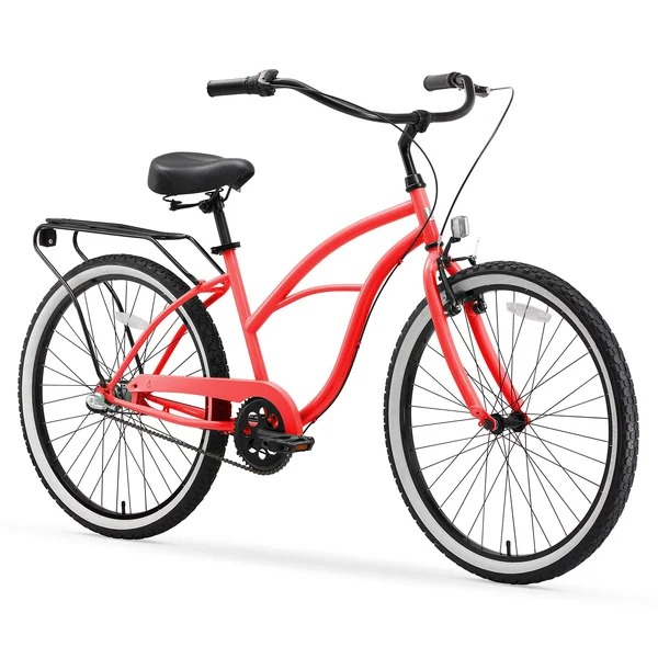 sixthreezero Around The Block Women's 26x22 3 Speed Cruiser Bicycle