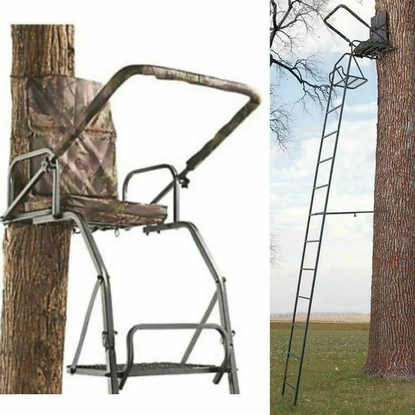 Guide Gear 16& Deluxe Ladder Tree Stand