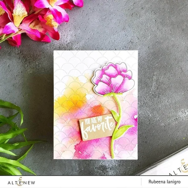 Playful Blooms Stamp & Die Set, Altenew