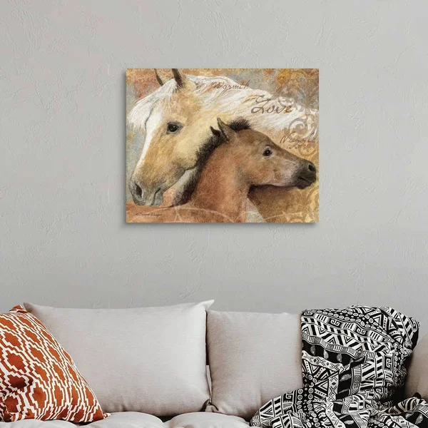 Horse and Foal - Canvas Wall Art, 30x24, Great Big Canvas