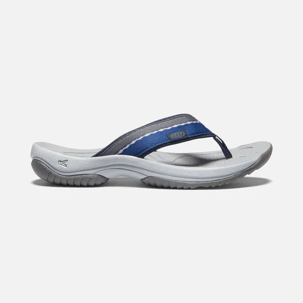 Keen Men's Kona Flip - 7 - Midnight Navy - Steel Grey