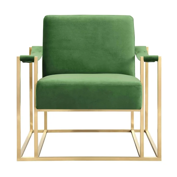 TOV Furniture Baxter Velvet Chair, Green