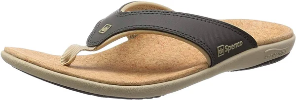 Spenco Yumi Leather - Men's Orthotic Sandals Dark Olive, Khaki - 10