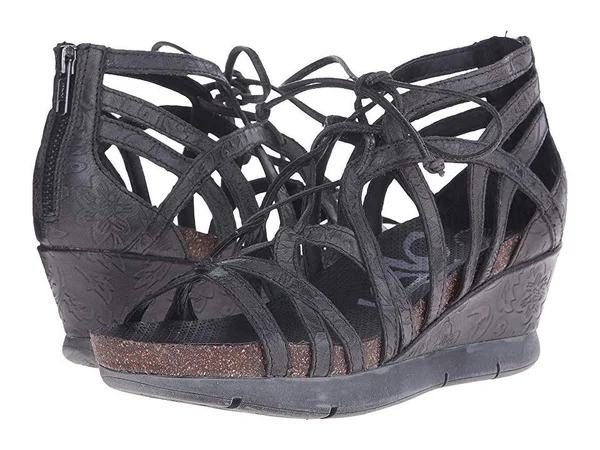 OTBT Women's Nomadic Wedge Sandal Black - 8.5