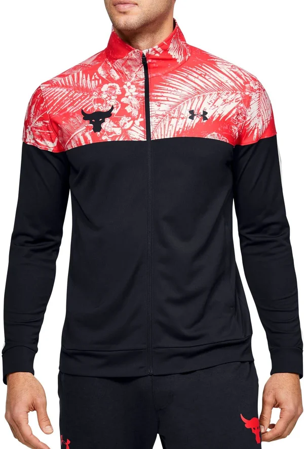 Under Armour Men's Project Rock Track Jacket - Black, SM