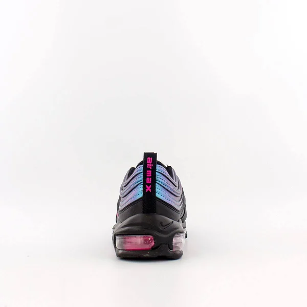 Nike Air Max 97 Shoes Black/Laser Fuchsia Size 4.5