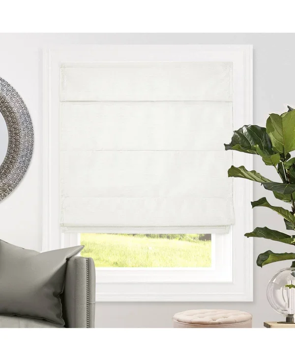 Chicology Cordless Roman Shades, Blackout Lining Cascade Window Blind, Lux Coffee (ROOM Darkening) - 23 inchw x 64 inchh, Brown