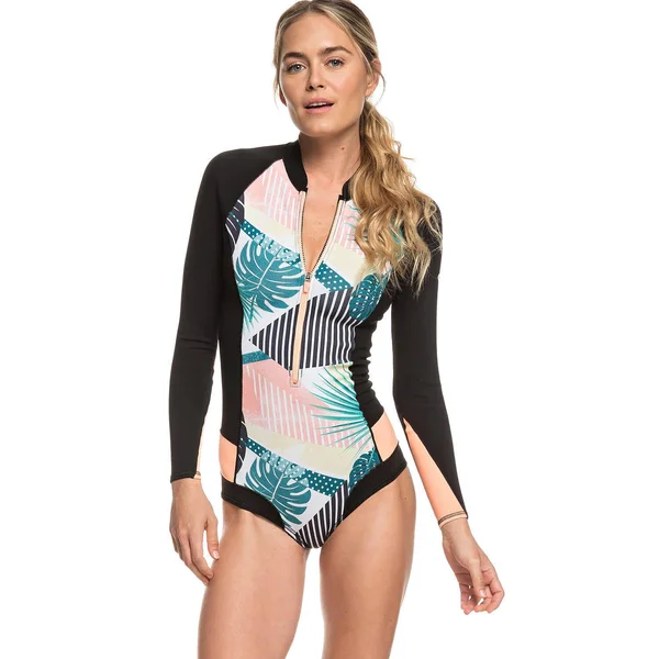 1mm Women's Roxy Popsurf Cheeky L/S Springsuit, Size: 6