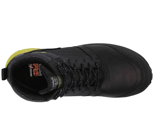 Timberland Pro Men Reaxion Mid Composite Safety Toe Boots Black 13