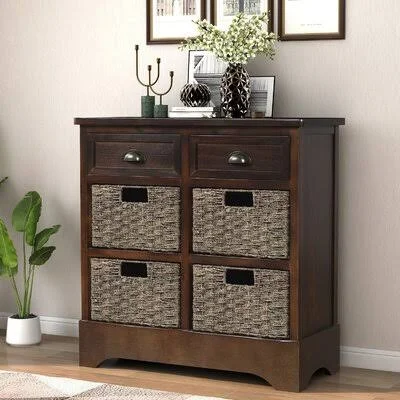 Hungerford 6 Drawer Accent Chest Rosalind Wheeler Color: Espresso
