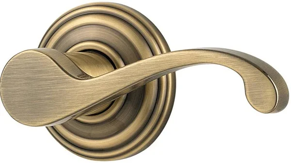 Kwikset Left Hand Commonwealth Interior Single Cylinder Handleset Trim 966CHLLH-15AV1, Nickel