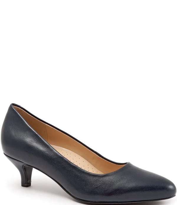Trotters Kiera Pumps - Women's, Navy, Size: 9.5