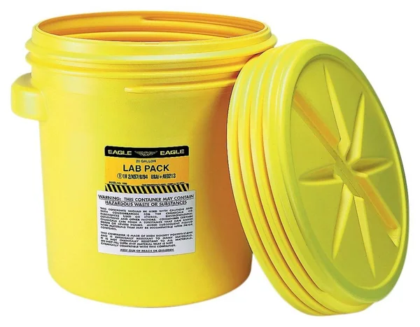 Eagle 1650 Lab Pack Drum, 20 Gallon - Screw Top Lid