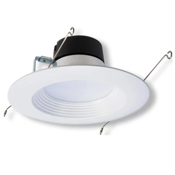 Halo LT560WH6930-6PK-CA LT 5 in. and 6 in. White Ceiling Light Retrofit Trim at 3000K Soft (6 Pack) Recessed Integrated LED - Tit