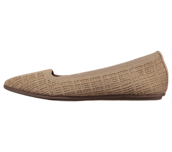 Skechers Women's Cleo Point Shoe - Mocha, 7.5