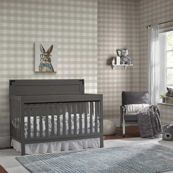 Fisher-Price Paxton 4-in-1 Convertible Crib - Weathered Gray