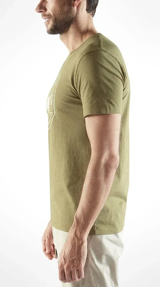 Fjallraven Lagerplats T-Shirt - Men's Stone Grey - S