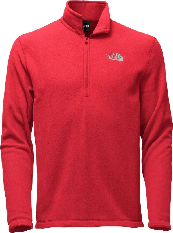 The North Face Men's TKA 100 Glacier 1/4 Zip TNF Red XL